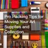 move your art supplies