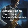 Essential Tips on How to be a Successful Musician